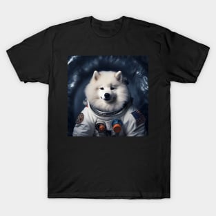 Astro Dog - Samoyed T-Shirt